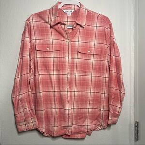 Old Navy Boyfriend Plaid Shirt